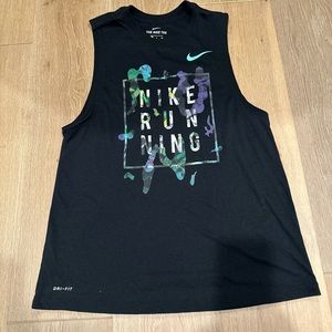 Nike Dry Fit Running Solstice Tank - Small